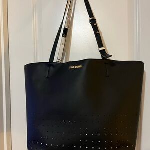 Steve Madden Black Tote Bag